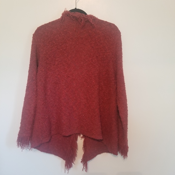 Rusty Tweed First Issue Sweater w/Fringe - Picture 3 of 4